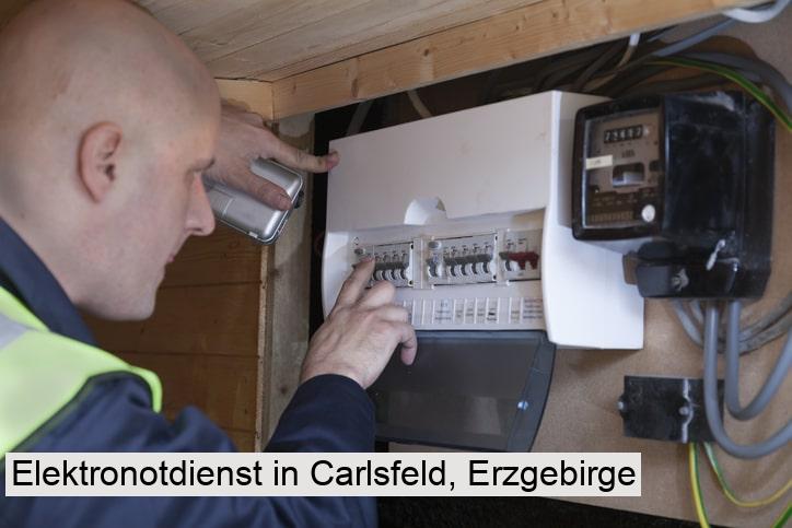 Elektronotdienst in Carlsfeld, Erzgebirge